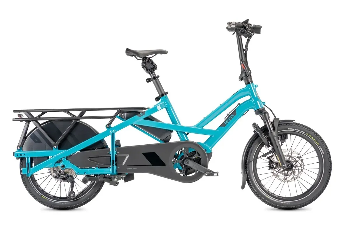 Tern GSD cargo e-bike, side profile