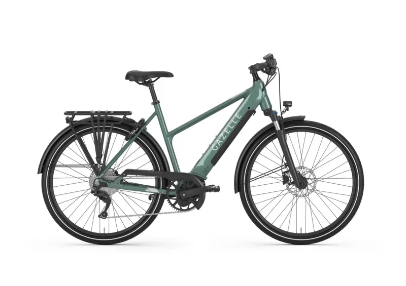 Gazelle Medeo T10+ Mid-Step E-Road Bike In Petrol Blue