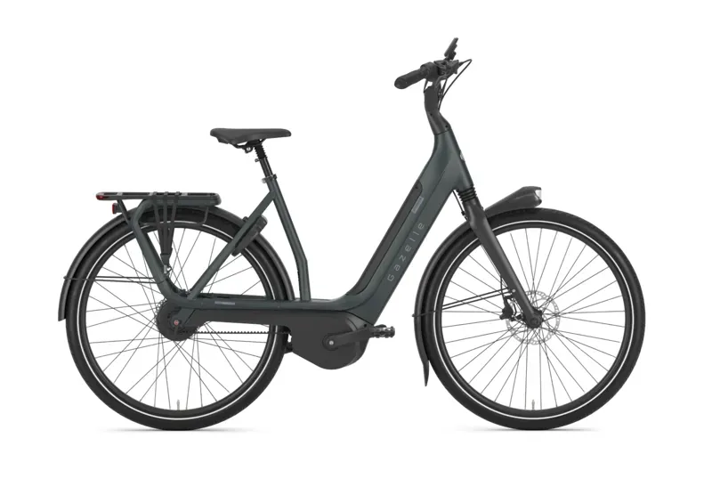 Gazelle Avignon C380 HMB Low-Step E-Road Bike In Teal Gray