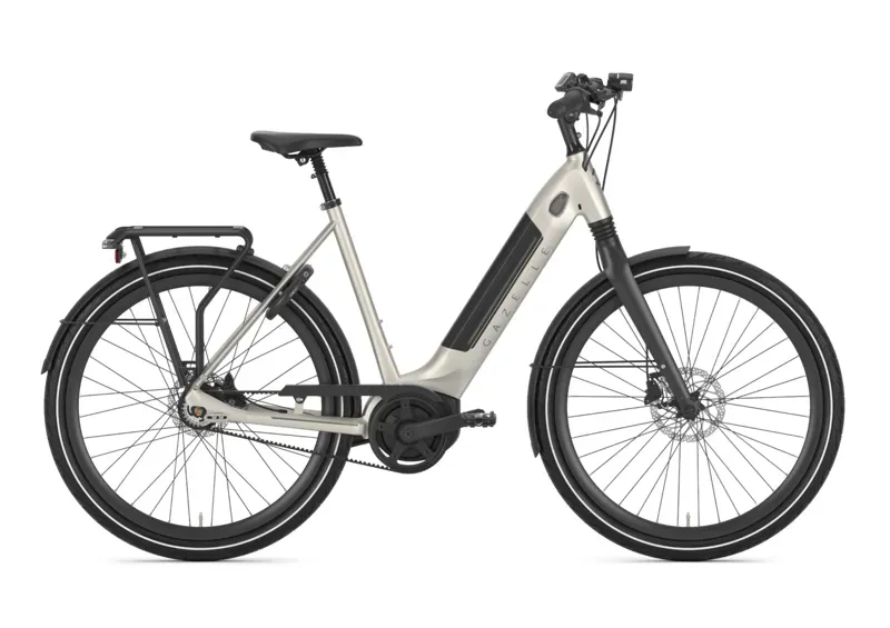 Gazelle Ultimate C8 Low-Step E-Road Bike In Light Siena Matt