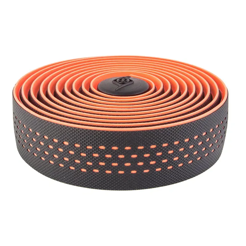Origin8 Diamond Perf Handlebar Tape in Black/Orange