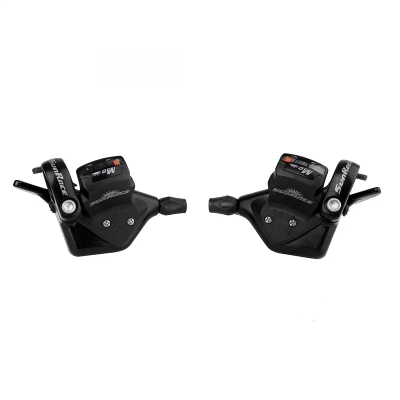 Sunrace DLM53 3x8-speed Trigger Shifters in Black