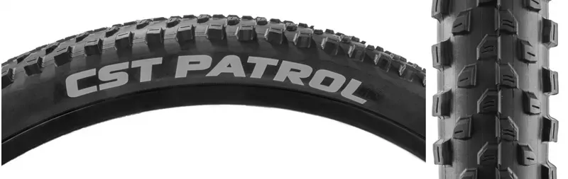CST Patrol BSK Wire 29x2.25 Tire in Black