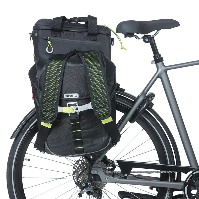 Basil MIK Pannier Bag Tubes in Black-1