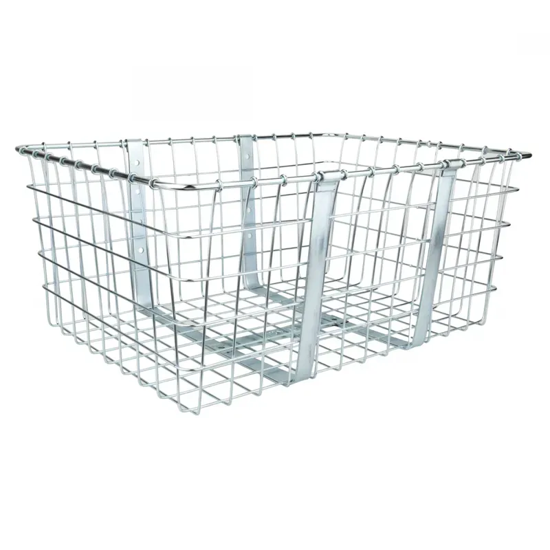Wald No.57 No Hardware 21x15x9in Basket in Silver
