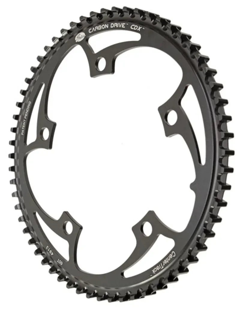 Gates Carbon Drive Belt Drive CDX 130-bcd 60-t Front Sprocket in Black