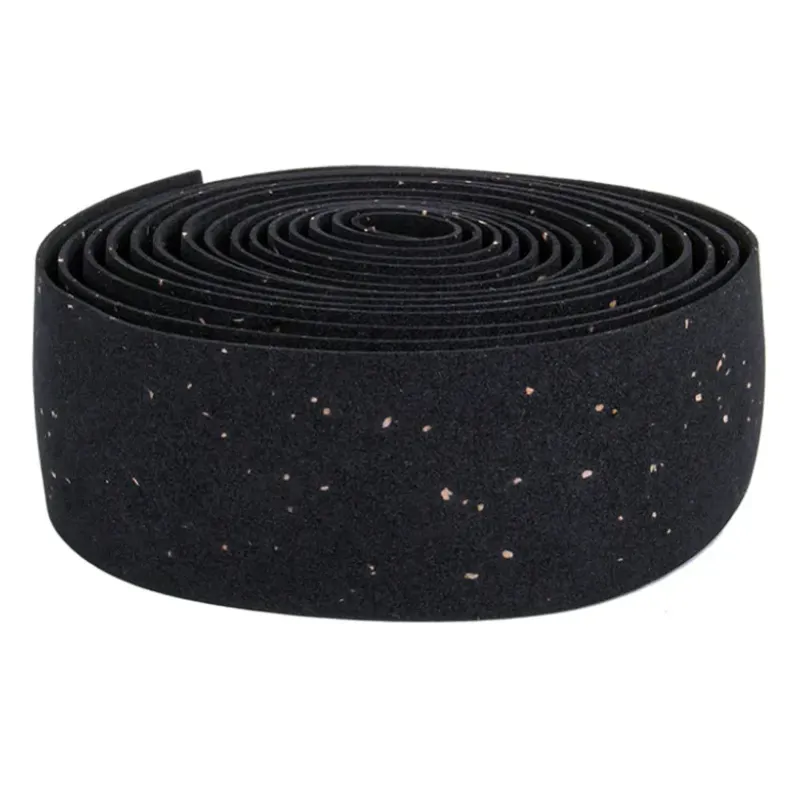 Origin8 Pro Cork Handlebar Tape and Plugs in Black