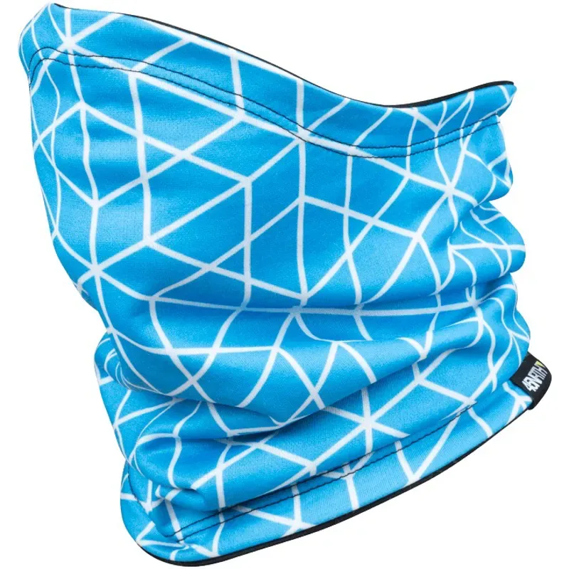 45NRTH Lumi Reversible Neck Gaiter in Blue/Black