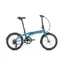 Tern Link C8 Folding Bike In Blue/Mango