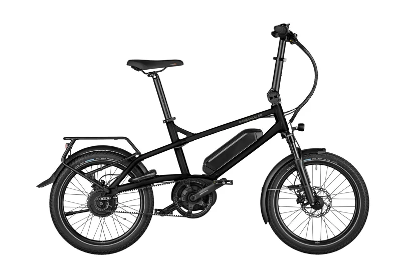 Riese and Muller Tinker2 Vario Cargo Bike In Matt Black