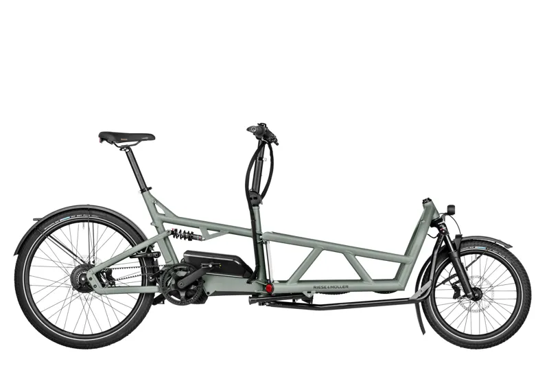 Riese and Muller Load4 60 Vario Cargo Bike In Tundra Matt Grey