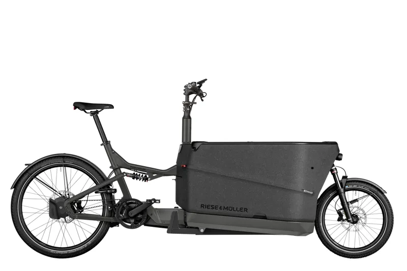 Riese and Muller Packster2 70 Ct Automatic Os Cargo Bike In Urban Grey Matt