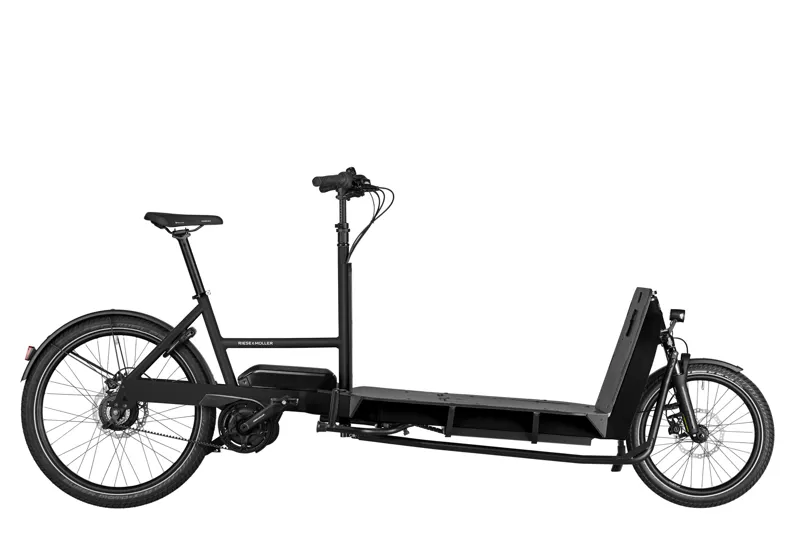 Riese and Muller Transporter2 85 Vario Cargo Bike In Black