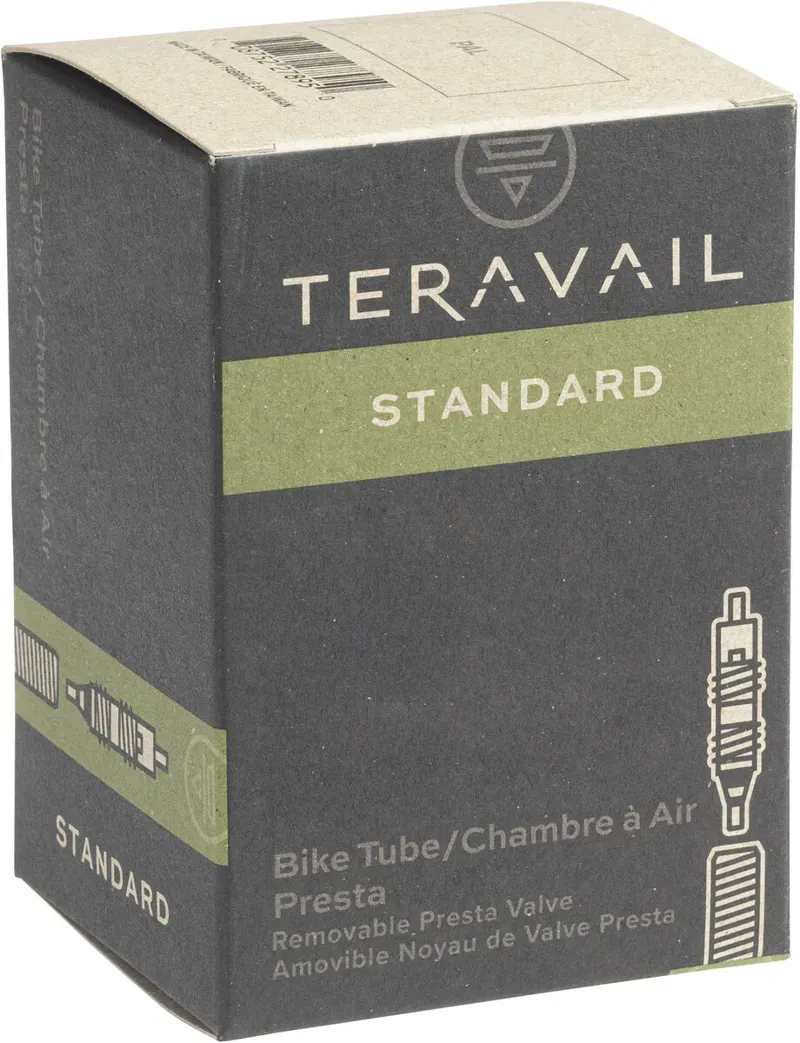 Teravail Standard Presta Valve Inner Tube - 700x45-50mm 48mm