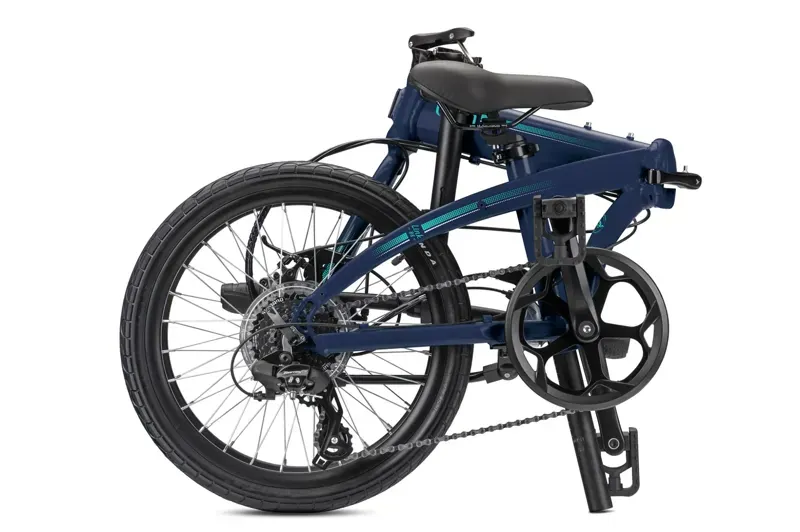 Tern Link B8 Folding Bike In Midnight Blue-1