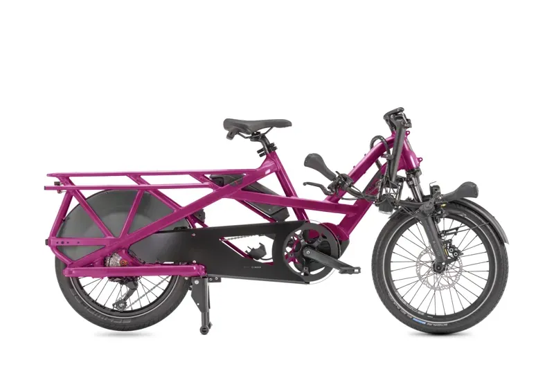 Tern GSD S10 LX 500wh E-Cargo Bike In Dragon Fruit-1