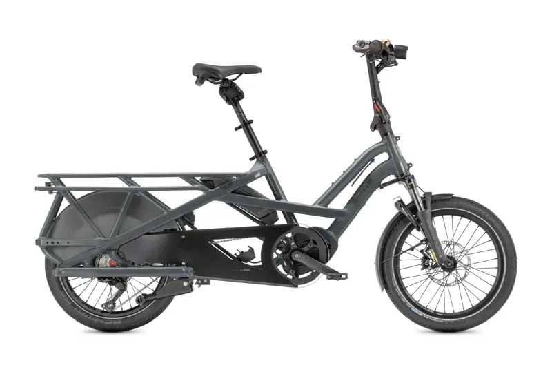 Tern GSD S10 LX 500wh E-Cargo Bike In Blue Gray