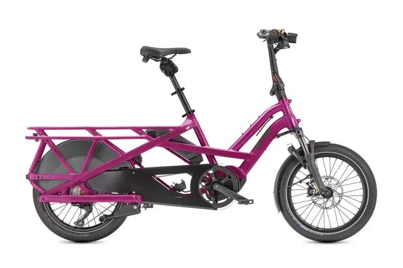 Tern GSD S10 LX 500wh E-Cargo Bike In Dragon Fruit