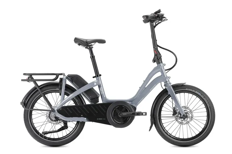 Tern NBD P8i E-Cargo Bike In Silver Blue