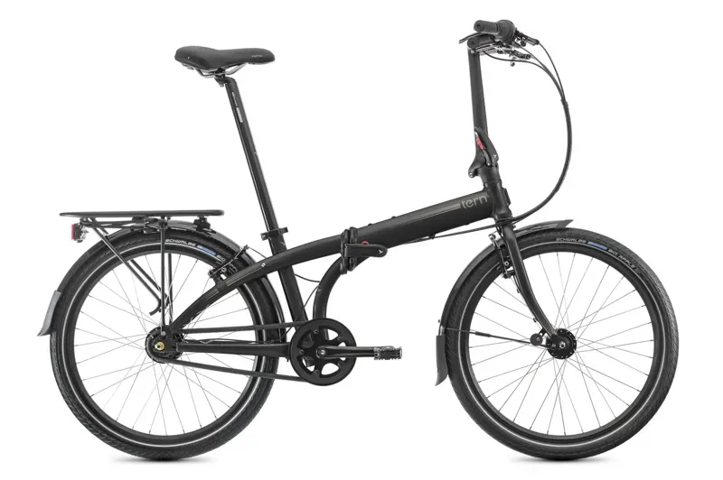 Tern Node D7i Folding Bike In Satin Black