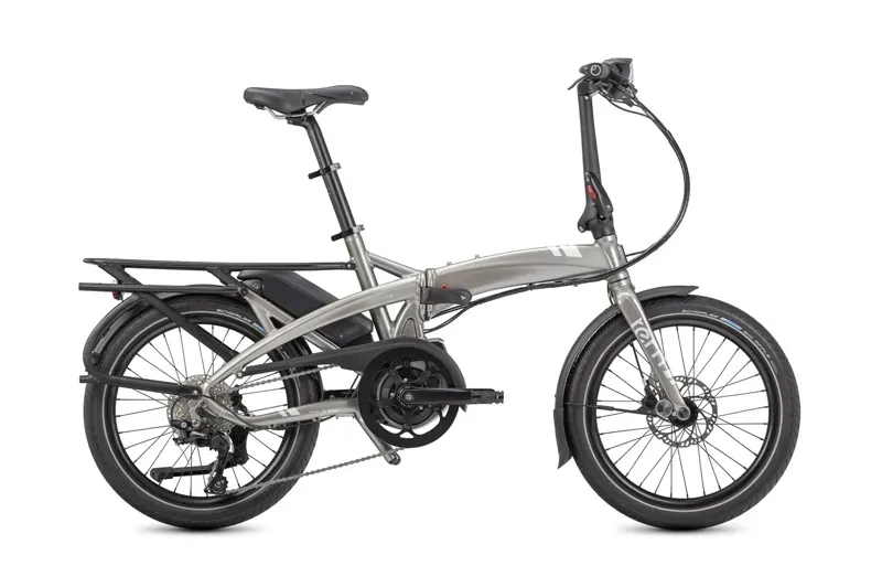 Tern Vektron S10 E-Folding Bike In Silver