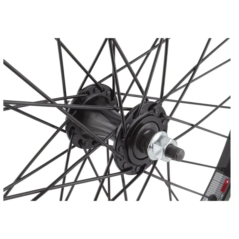 Wheel Master 20x1.75-inch 36H 5/16 72mm Fld. Bike Front Wheel in Black-1