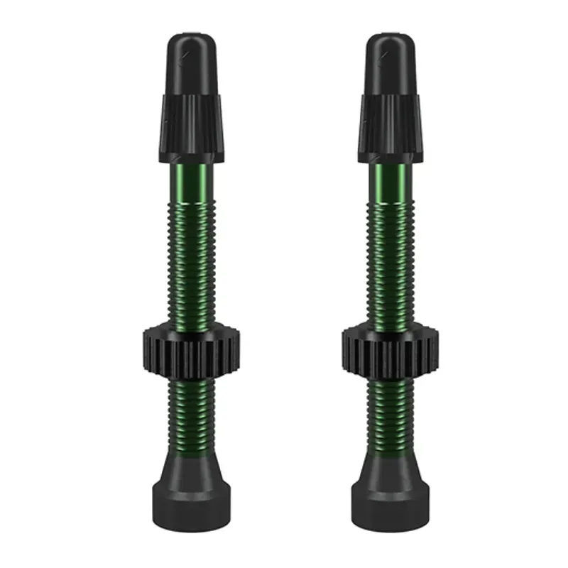 WTB Tubeless Compatible System 46mm Presta Valve Stem Pair in Green